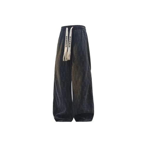 Санрио X Cinnamoroll x Hello Kitty Katy Cat Cinnamoroll SS25 Повседневные брюки Унисекс