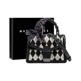 Шахматный узор, черный, белый