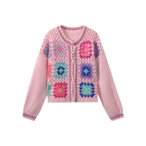 ZEKIKO STUDIO Розовый Женский Трикотаж