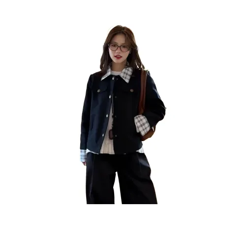 LADYXIEXIE Изображение Цвет с брендом LD Наклеенный Женские Куртки