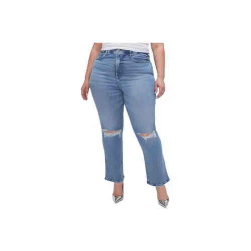 GOOD AMERICAN Blue Women's Jeans GOOD AMERICAN Синий Женские Джинсы