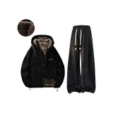 Чёрный+Чёрный [с флисовой подкладкой]