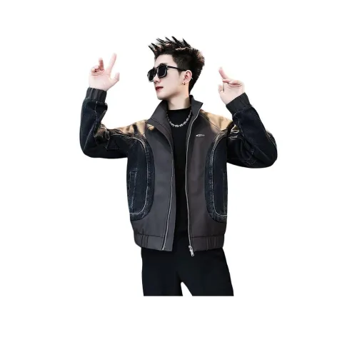 FRQ Унисекс Кожаные куртки