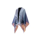 Вишневый цветок, синий