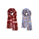 Красный + Джинсовый синий