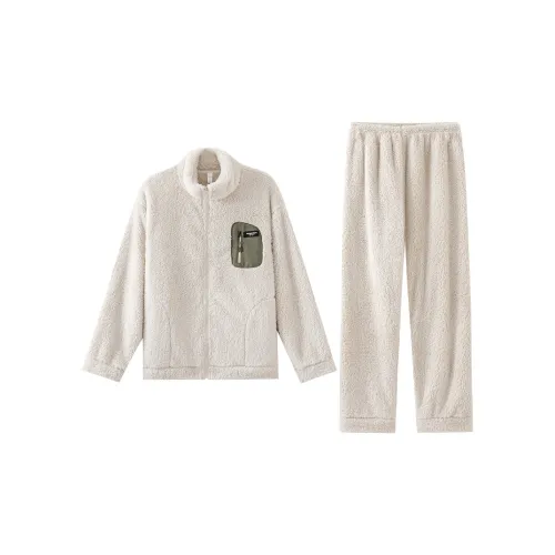 Lanza Ecru Unisex Пижамные комплекты