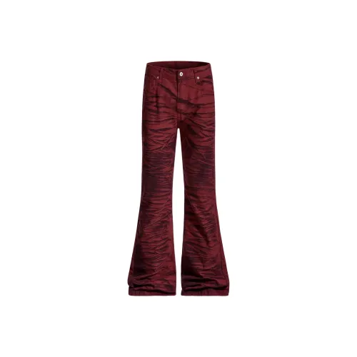 THINGYLAB Red Men's Jeans THINGYLAB Красный Мужские Джинсы