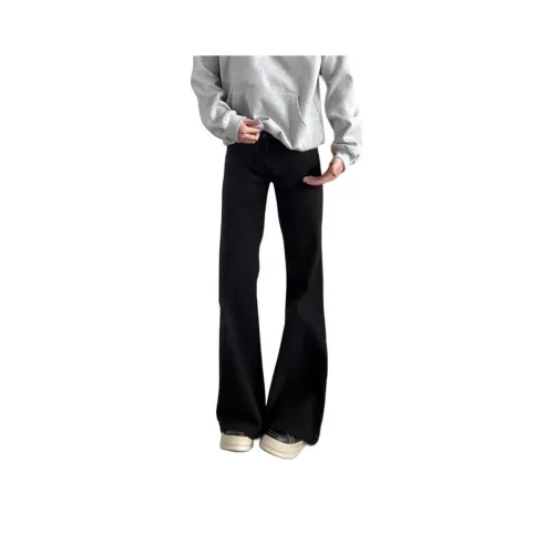 LEONBINNO Черные Унисекс Джинсы