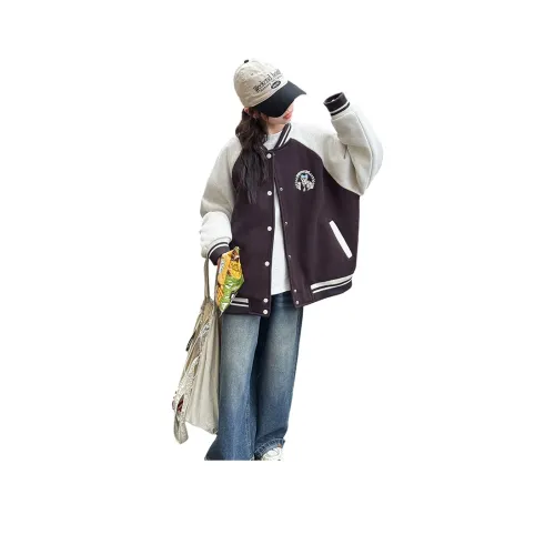 GULIJIA Бейсбольная куртка Осенний Зимний Подростки