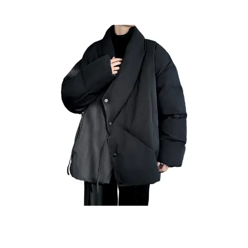 BLACK AT Черный Унисекс Пуховики