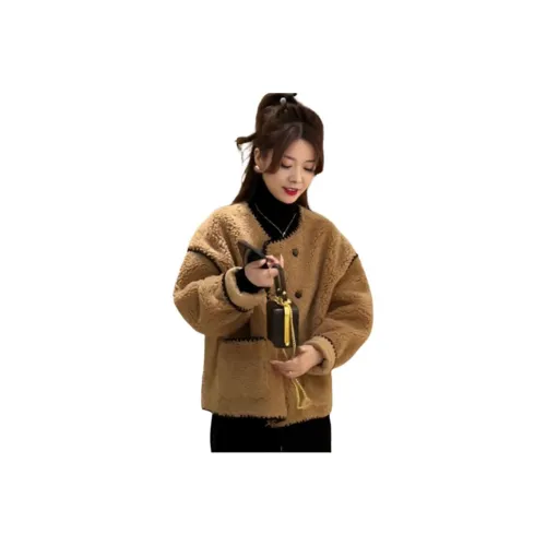 The Temptation Of The Muse Cropped Coat Women's