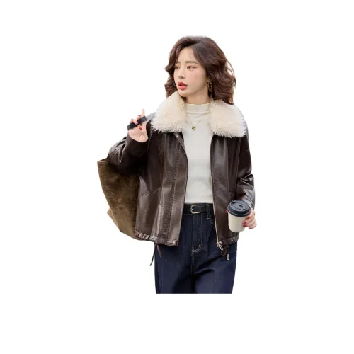 Куртка из кожи Kangaroo женская