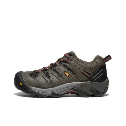 KEEN Lansing Slip-Resistant Waterproof Breathable Support Mountain Climbing Hiking Shoes Men's