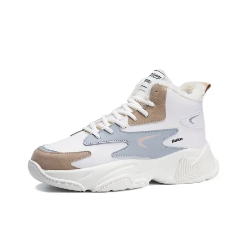 Bake MID Топ Толстая подошва Кроссовки Мужские