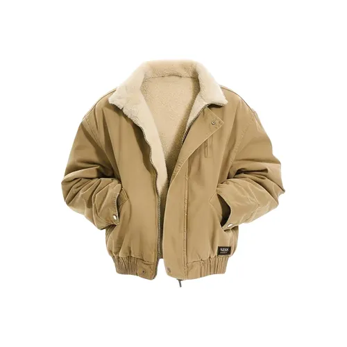 SZSX Хаки Унисекс Пуховики