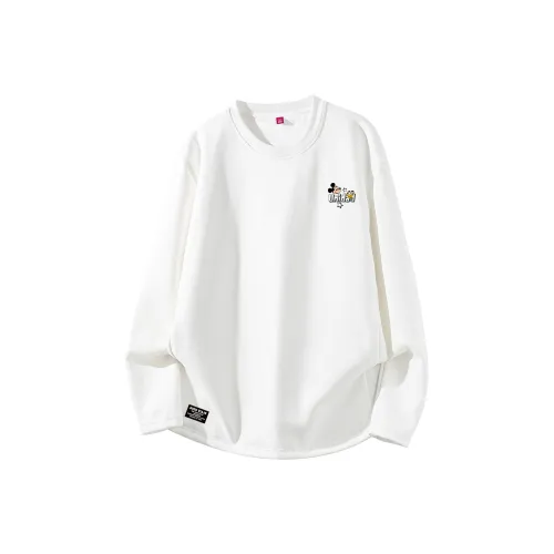 Disney Длинный рукав Т-рубашка Унисекс