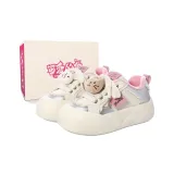 Серебристый Розовый [с флисовой подкладкой] [Кошка Рыбка Плюшевый Игрушка]