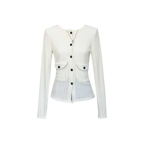 Udon House Бежевый Абрикос Женская Трикотажная