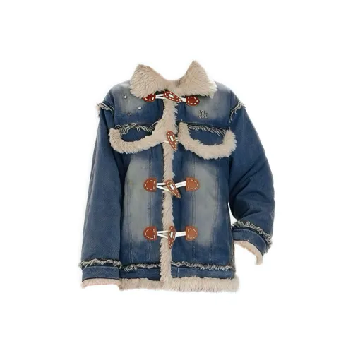 AFGGD Синий Женские пуховики