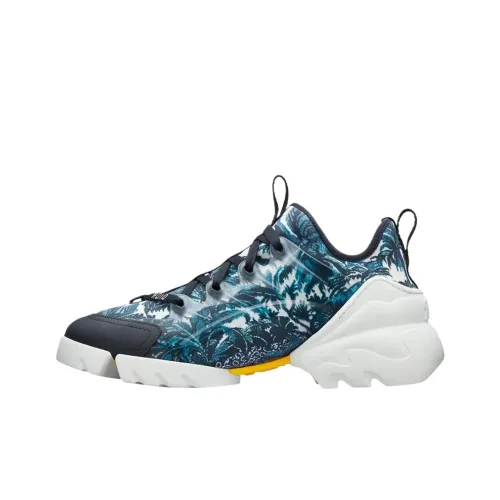 DIOR D Connect Low Топ Повседневная обувь Женская Синяя