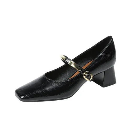 YAFEI XUANYU Грубый каблук Высокие каблуки 5 см Женские