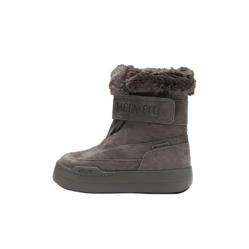 MOON BOOT Junior Парк Ремень Низкий Топ Детские ботинки Серый Детский
