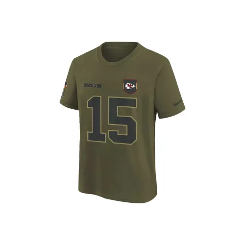 nike x NFL T-рубашка Patrick Mahomes KANSAS CITY Chiefs Salute To Service Детская
