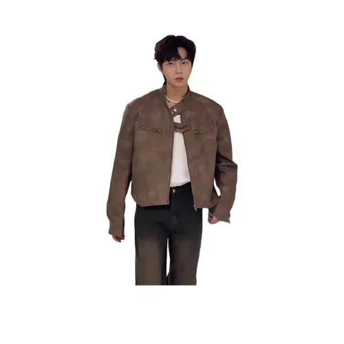 SOUL WORKER Кожа Куртка Унисекс