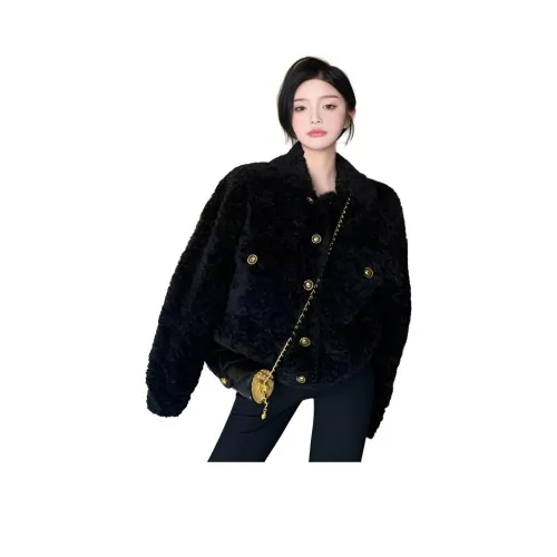 YOUSEKOO Бархат Feel Пальто Женское