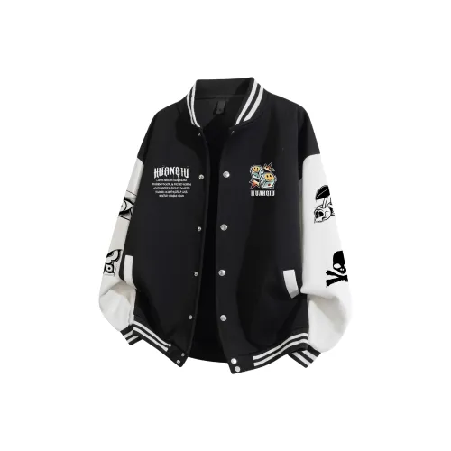 HUANQIU Бейсбольная куртка Пальто Унисекс