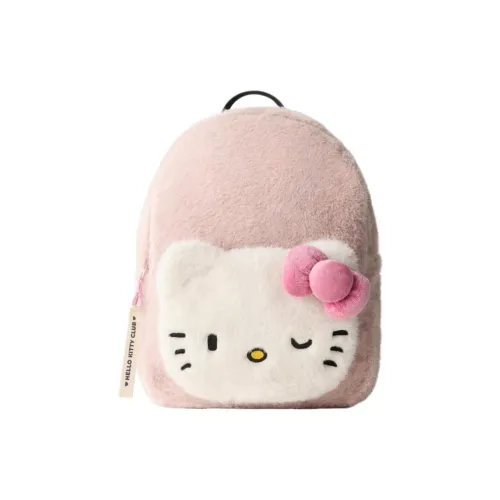 ZARA Sanrio Collaboration Hello Kitty Polyester Backpack Regular Women's Pink