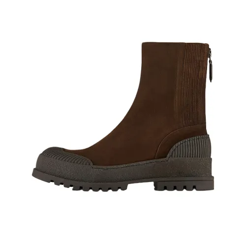 AQUAZZURA Rugged Ботильоны Женские Коричневый