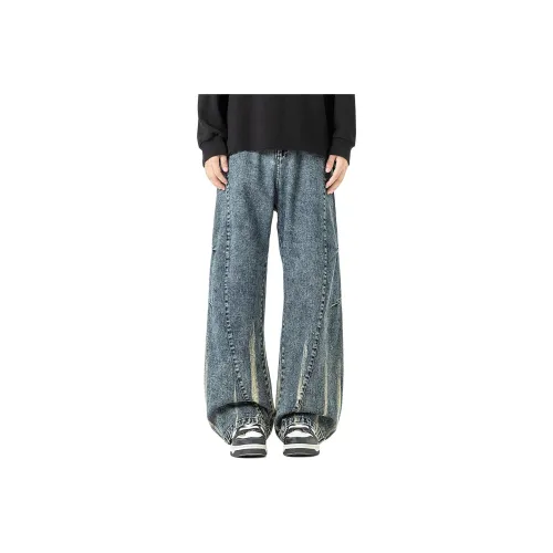 CCAABB Джинсовый синий Мужские Повседневные Штаны