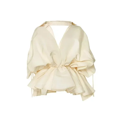 Leather Cat Абрикос Женские Рубашки