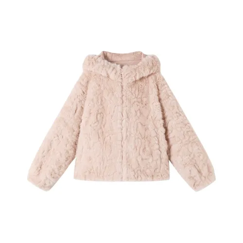 XIANGYING Светло-розовый Женские Меховые изделия