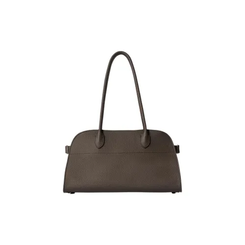 THE ROW Margau Телячья кожа Сумка через плечо Женская Средняя серая