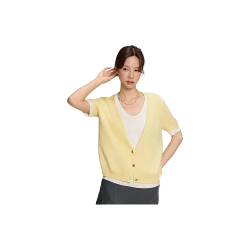 FLIM Жёлтый Женский Трикотаж