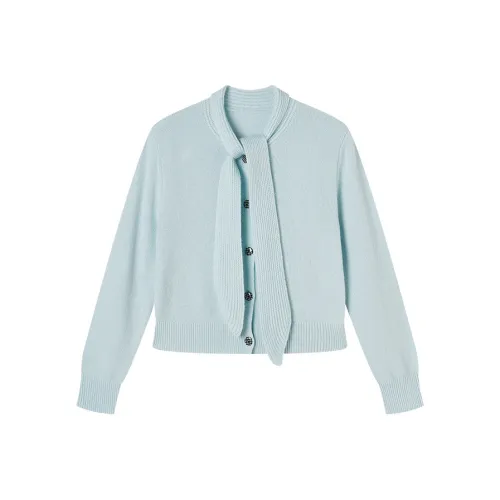 XIANGYING Морской синий Женские свитера