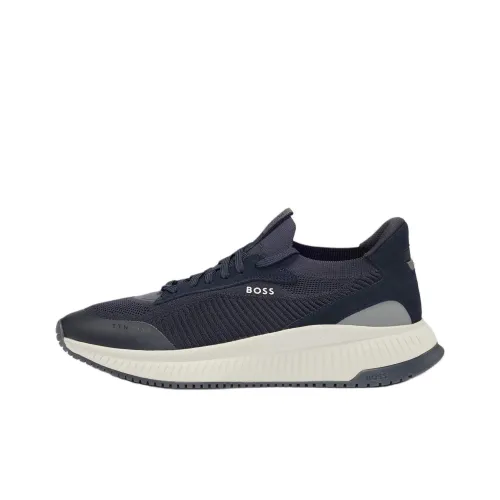 Hugo Boss Ttnm EVO Low Топ Повседневная обувь Мужская Синяя