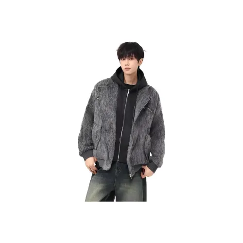 FOMOCE Серый Унисекс Куртки