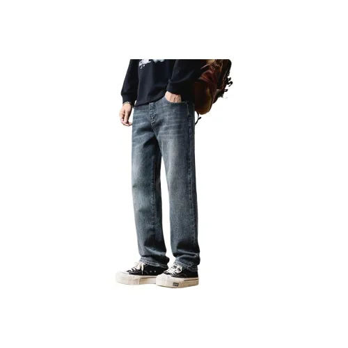 STRONG DREAM Blue Men's Jeans STRONG DREAM Синий Мужской Джинсы