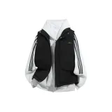 Чёрный+Белый Фотиния Серый Свитшот