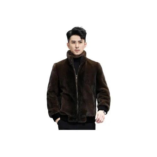 OGQG Мужские бархатные куртки