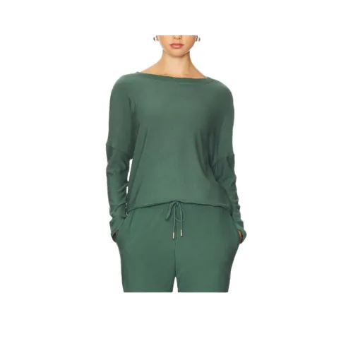 EBERJEY Зеленые Женские T-рубашки