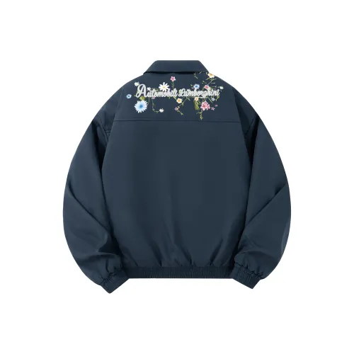 AUTOMOBILI LAMBORGHINI Хлопковый пуховик унисекс