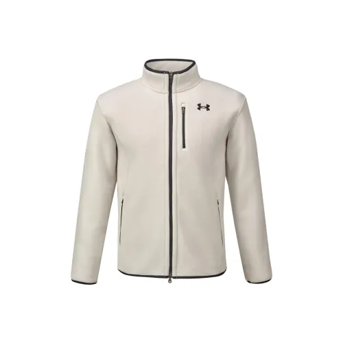 Under Armour Белый Топ Черный Мужская Куртка