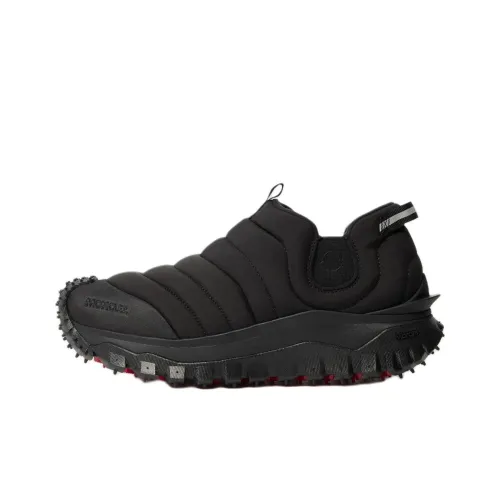 MONCLER Trailgrip AprèS Low Топ Повседневная обувь Мужская Черная