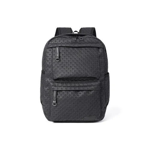 VIHUS ПУ (полиуретан) Рюкзак Стандартный Мужской Черный