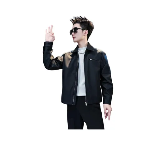 FRQ Унисекс Кожаные куртки