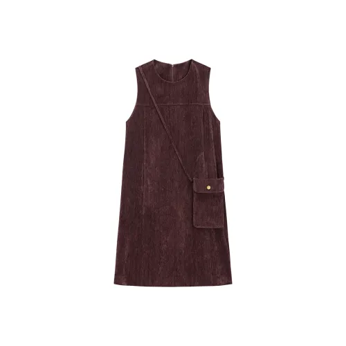 Fragment Без рукавов Платье Женское